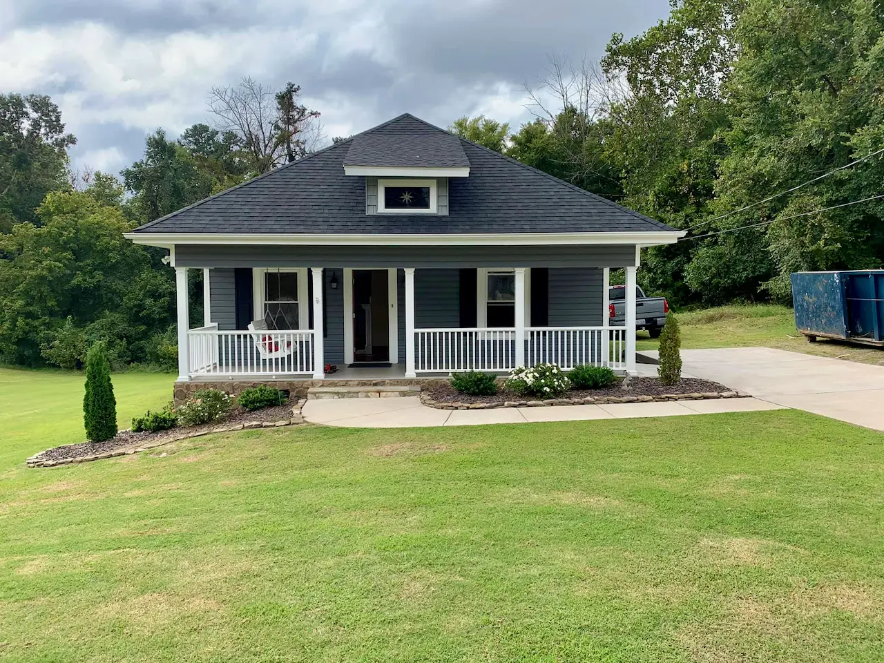 Historic cottage after renovation
